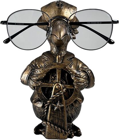 حامل نظارات تمثال البجع من HEMYLU، حامل نظارات مصنوع يدويًا للقراء، حامل نظارات شمسية لطيف على شكل حيوان لمشهد نظارات متعددة in Kuwait