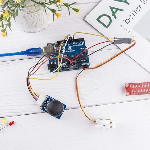 Joystick PS2 Module - SunFounder DC 5V Joystick Breakout Module Game Controller Compatible with Arduino and Raspberry Pi in Saudi Arabia