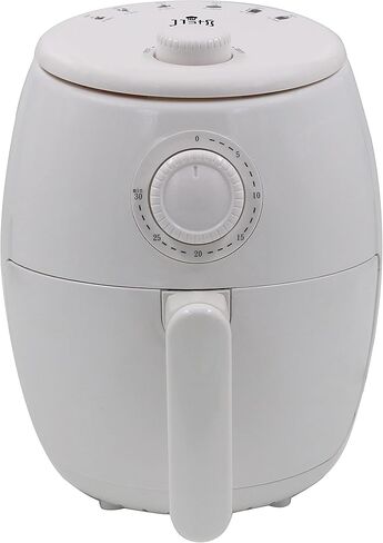 J-Jati Air Fryer Cool Touch Housing Dial/Digital Hot Air Healthy Frying Oil-Free AirFryer Auto Shutoff, Dishwasher safe parts, Space Saving Black (2.0L) in Saudi Arabia