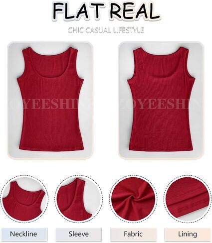 Womens Tank Tops Summer Sleeveless Basic Cami Top Shirt Round Neck Sexy Slim Fitted Tops Racerback Blouses in Saudi Arabia