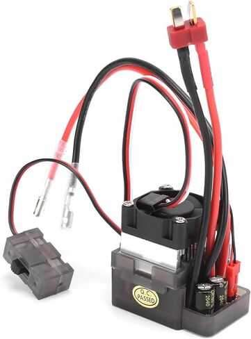 VGEBY 320A Two Way Brush ESC, Control , Heat Sink, for Vehicle Ship Model 3S-6S Brushed Esc 1/8 in Saudi Arabia