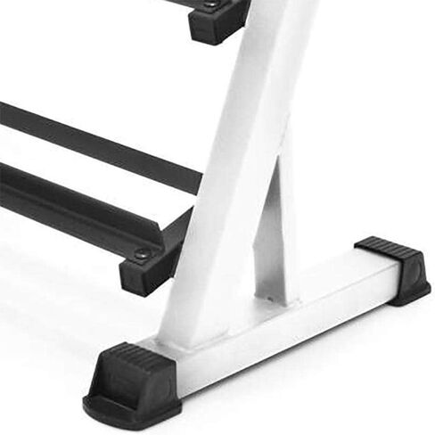 حامل أثقال فولاذي من 3 طبقات من مارسي لتخزين معدات الوزن وحامل منظم للتدريبات المنزلية والصالة الرياضية، الدمبل غير متضمنة in Kuwait