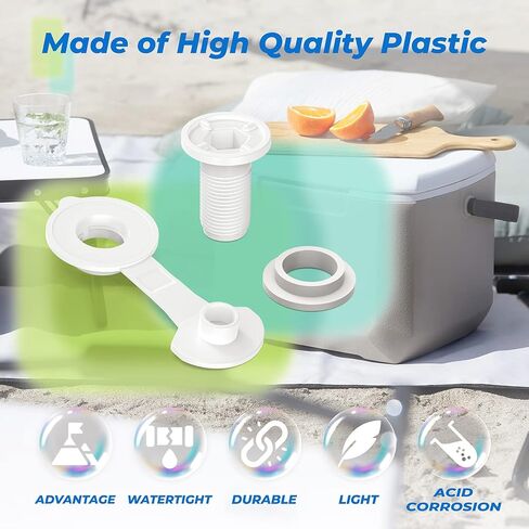 قابس تصريف مبرد بديل من Usamate لمبردات كولمان إكستريم 50 و58 و82 كيو تي - طول العمود 1.5، عبوتان in Kuwait