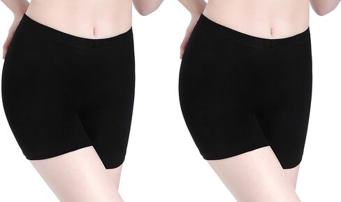 Womens Under Skirt Leggings Soft Ultra Stretch Short Leggings Fitness Shorts in Saudi Arabia