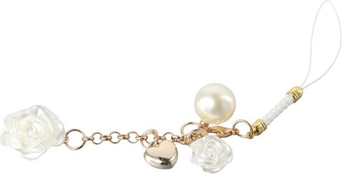 Leadigol 2PCS Rose Keychain Pendents Flower Keyring,Cute Smart Phone Strap Lanyards,Rose Pendant Keyring for Women Girls Purse Handbag Decor in Saudi Arabia