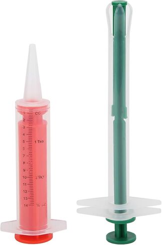 Pssopp Pet حقنة الحيوانات الأليفة Pill Pill Shooter، Cat Pill Dispenser Feeder Pet Pill Tablet Feeder سيليكون دواء الحيوانات الأليفة المغذية مع 2 نصائح للكلاب والقطط in Kuwait