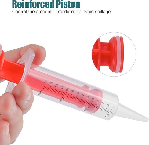 Pssopp Pet حقنة الحيوانات الأليفة Pill Pill Shooter، Cat Pill Dispenser Feeder Pet Pill Tablet Feeder سيليكون دواء الحيوانات الأليفة المغذية مع 2 نصائح للكلاب والقطط in Kuwait