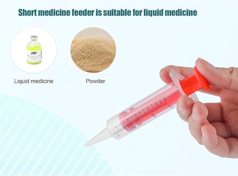 Pssopp Pet حقنة الحيوانات الأليفة Pill Pill Shooter، Cat Pill Dispenser Feeder Pet Pill Tablet Feeder سيليكون دواء الحيوانات الأليفة المغذية مع 2 نصائح للكلاب والقطط in Kuwait