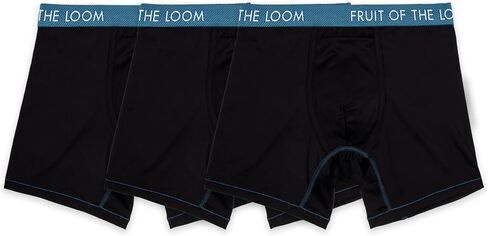 Fruit of the Loom Men's Getaway Boxer Briefs, Lightweight Breathable Fabric, Quick Dry & Odor Control in Saudi Arabia