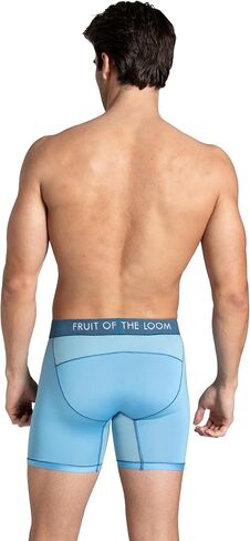 Fruit of the Loom Men's Getaway Boxer Briefs, Lightweight Breathable Fabric, Quick Dry & Odor Control in Saudi Arabia