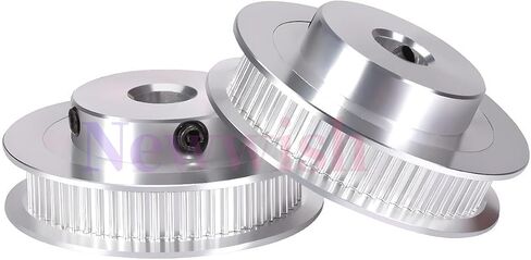 GT2 Pulley 80 Teeth 5mm Bore 6mm Width Timing Belt Pulley Aluminum 80 Tooth 5mm bore Pulley Wheel for Voron 2.4 for 6mm Width GT2 Timing Belt for 3D Printer,CNC (4pcs) in Saudi Arabia