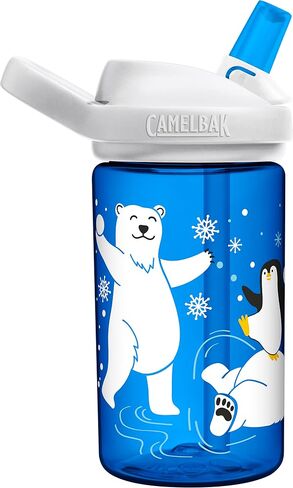 CamelBak Eddy+ 14oz Kids Water Bottle with Tritan Renew – Straw Top, Leak-Proof When Closed - Limited Edition Colors in Saudi Arabia
