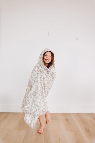 Copper Pearl Hooded Bath Towels Premium Knit/Terry Cloth Toddler Towels with Hood, Pockets, and Cool Designs - Great to Gift and Make Bath Time Fun - Big Kids Hooded Towel, Jurassic Park in Saudi Arabia