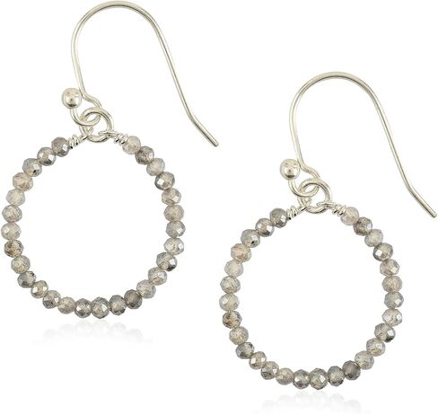 AGIRA Natural Labradorite Necklace Beads Jewelry Set, Labradorite Micro Faceted Beads Bar Beaded Necklace & Earrings Women Jewelry in Saudi Arabia