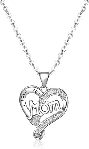 هدايا عيد الأم من تيارونيكس، هدايا الملاك، وردة حقيقية في تماثيل الملاك مع ضوء LED وقلادة أمي، هدايا الذكرى السنوية للأمهات، هدايا الورد الحقيقية المحفوظة إلى الأبد لها - أحمر in Kuwait