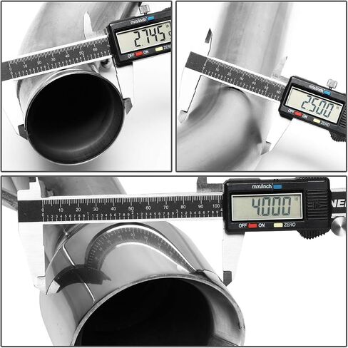 DNA MOTORING CBE-MU-FM11-37L Stainless Steel Cat Back Exhaust System [Compatible with 11-14 Ford Mustang 3.7L V6] in Saudi Arabia