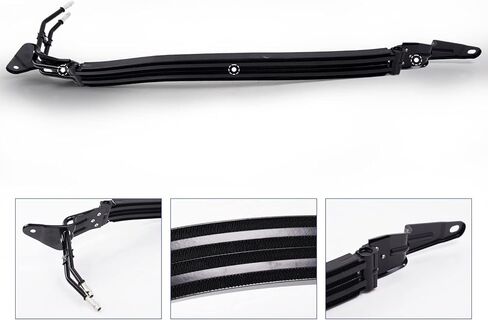 Power Steering Cooler 15009093 Compatible with Chevrolet Trailblazer 2002 2003 2004 2005 2006 2007 2008 2009 ＆ Buick GMC Isuzu Oldsmobile Saab Select Models, Replaces 918-300 SKTOC049 in Kuwait