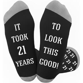 Cool 21st Birthday Gifts for Him,21st Birthday Gifts for 21 Year Old Men Male Boy,Best Age 21 Gift Socks Ideas for Brother Boyfriend Friend Son Grandson Uncle Stocking Stuffers Christmas in Saudi Arabia