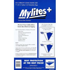 Mylites+ Current Comic Book Mylar Sleeves 7" x 10 1/2" Plus 1 1/2" Flap in Saudi Arabia