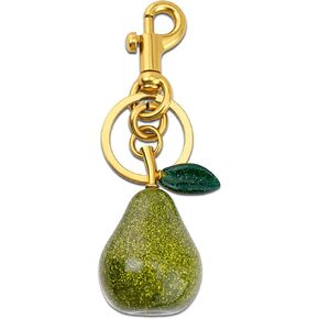 igvean Pear Bag Charm Keychains Green Pear Accessories Gifts for Women Birthday Christmas Valentine Gifts for Her Cute Fruit Keyring Present in Kuwait