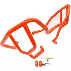 Lower Orange Crash Highway Bar for KTM 1290 Super Adventure S/R 2021-2023 Engine Guard Orange in Kuwait
