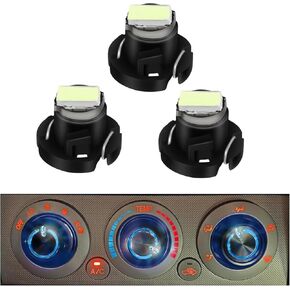 مجموعة مصابيح LED للتحكم في سخان المناخ AC متوافقة مع تاكوما 2005-2011 (أزرق ثلجي)، عبوة من 3 قطع in Kuwait