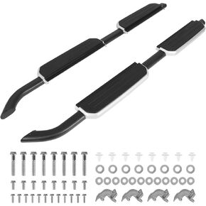 Heavy Duty Rail Boards, Running Boards Side Step Bars for 2020-2025 Land Rover Defender 110/130 4-Door L663, Durable Aluminum Alloy Car Side Steps with Anti-Slip Textured Surface in Kuwait