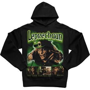 تي شيرت كلاسيكي من Black Rabbit Leprechaun Your Luck Just Ran Out 90s فيلم رعب ريترو للجنسين in Kuwait