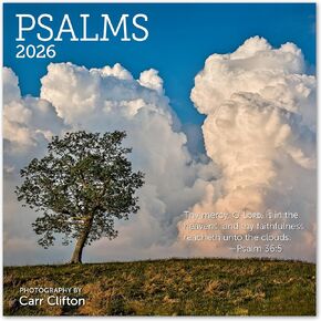 Psalms Mini Wall Calendar 2026 7" x 7" in Saudi Arabia