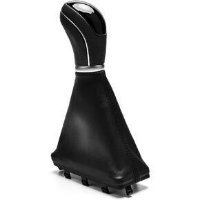 Gear Shift Lever Knob Handle and Boot Set Compatible with 2014-2016 Hyundai Elantra 2013-2017 Elantra Gt Replace 467204V300 46720-4V300 in Kuwait