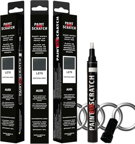 Paint Scratch Fix® Exact BMW Touch Up Paint For Jet Black 668، قلم طلاء السيارة، قلم تحديد تلقائي للخدوش، السيارة ذات المفاتيح الثابتة ورقائق الحجر، تطابق رمز اللون تمامًا من الشركة المصنعة، (BMW - Jet Black - 668) in Saudi Arabia