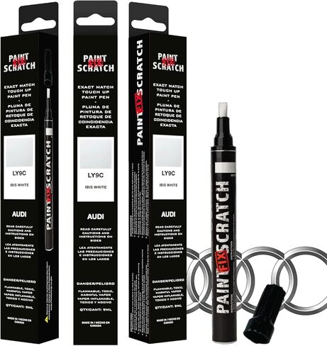 Paint Scratch Fix® Exact BMW Touch Up Paint For Jet Black 668، قلم طلاء السيارة، قلم تحديد تلقائي للخدوش، السيارة ذات المفاتيح الثابتة ورقائق الحجر، تطابق رمز اللون تمامًا من الشركة المصنعة، (BMW - Jet Black - 668) in Saudi Arabia
