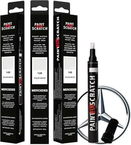 Paint Scratch Fix® Exact BMW Touch Up Paint For Jet Black 668، قلم طلاء السيارة، قلم تحديد تلقائي للخدوش، السيارة ذات المفاتيح الثابتة ورقائق الحجر، تطابق رمز اللون تمامًا من الشركة المصنعة، (BMW - Jet Black - 668) in Saudi Arabia