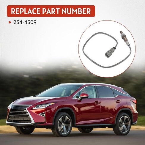 234-4509 Downstream Oxygen O2 Sensor Compatible with Lexus RX330 2004-2006 3.3L, RX350 2007-2015 3.5L, RX450H 2010-2013 3.5L, Toyota Highlander 2009-2013 2.7L/2004-2007 3.3L/2008-2016 3.3L in Kuwait