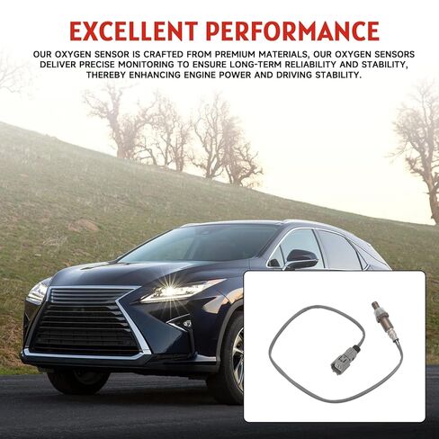 234-4509 Downstream Oxygen O2 Sensor Compatible with Lexus RX330 2004-2006 3.3L, RX350 2007-2015 3.5L, RX450H 2010-2013 3.5L, Toyota Highlander 2009-2013 2.7L/2004-2007 3.3L/2008-2016 3.3L in Kuwait