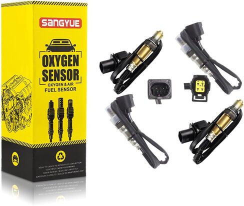 4PCS Oxygen O2 Sensor 1 & 2 for Mercedes-Benz C300 CL550 CLS550 E350 E550 GL450 GL500 GL550 GLK350 ML63 AMG ML350 ML550 S400 S550 R350 Upstream + Downstream in Saudi Arabia