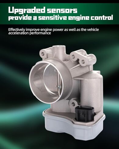 SCITOO Throttle Body Fit for 2004-2006 for Chevrolet | 2005-2006 for Pontiac | 2002-2007 for Saturn | 2003-2006 for Saab 9-3Throttle Body Assembly S20098 337-05390 S20108 67-3012 12568796 25312094 in Saudi Arabia