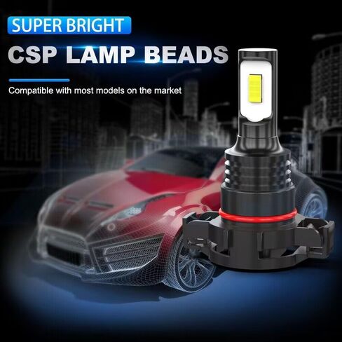 مجموعة لمبات LED لجي إم سي يوكون XL 1500 2500 2007-2014، 4 قطع بيضاء فائقة السطوع وشعاع مرتفع ومنخفض وحزمة مصابيح الضباب LED in Kuwait