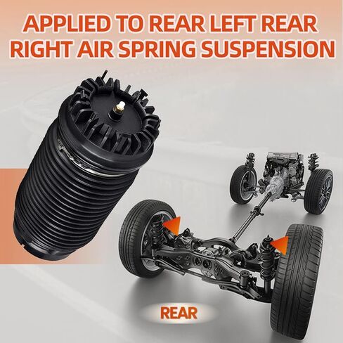 حقيبة زنبركية للتعليق الهوائي الخلفي متوافقة مع 2013-2022 Do-dge Ram 1500 2019-2022 Ram 1500 Classic OEM 4877136AA، 04877136AA، 4877136AB، 04877136AB 68248948AA 877136AA in Kuwait