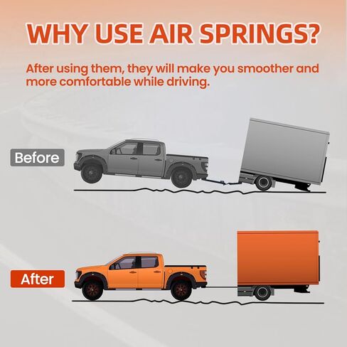 حقيبة زنبركية للتعليق الهوائي الخلفي متوافقة مع 2013-2022 Do-dge Ram 1500 2019-2022 Ram 1500 Classic OEM 4877136AA، 04877136AA، 4877136AB، 04877136AB 68248948AA 877136AA in Kuwait