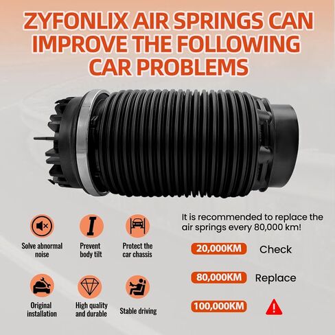 حقيبة زنبركية للتعليق الهوائي الخلفي متوافقة مع 2013-2022 Do-dge Ram 1500 2019-2022 Ram 1500 Classic OEM 4877136AA، 04877136AA، 4877136AB، 04877136AB 68248948AA 877136AA in Kuwait