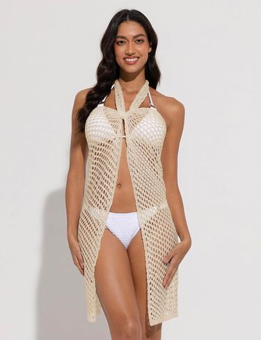Women's Sarong Crochet Cover Ups Skirt Long Swim Cover Ups Skirt Bikini Bathing Suits Wraps for Swimwear in Saudi Arabia