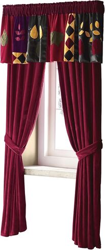 سترة قصيرة من Montgomery Ward Velvet Dreams - مخمل متناسق، زينة ولمسات من الساتان، بوليستر، يمكن غسلها في الغسالة، 84 بوصة عرض × 20 بوصة طول in Kuwait