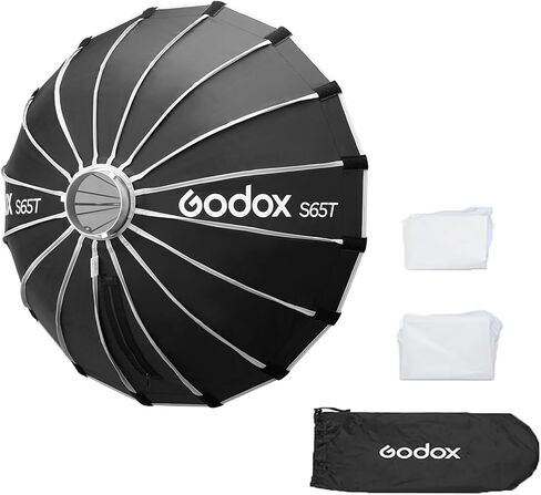 Godox S120T 47.2in/120cm مظلة سريعة التحرير سوفت بوكس ​​مع حامل بوين قياسي in Saudi Arabia