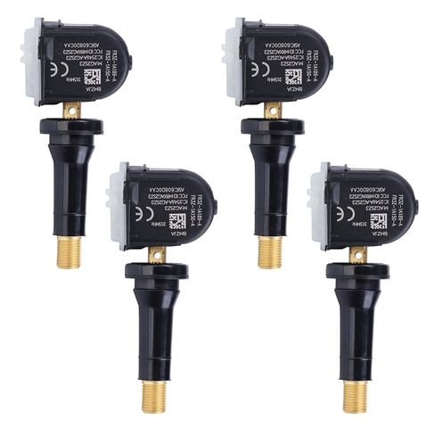4 قطع مستشعر مراقبة ضغط الإطارات 315 ميجاهرتز متوافق مع F250 F-350 F-450 F-550 Super Duty 2017-2022 Edge 2015-2021 MKC 2018-2020 Navigator 2018-2022 مستشعر TPMS FR3Z1A189A in Saudi Arabia