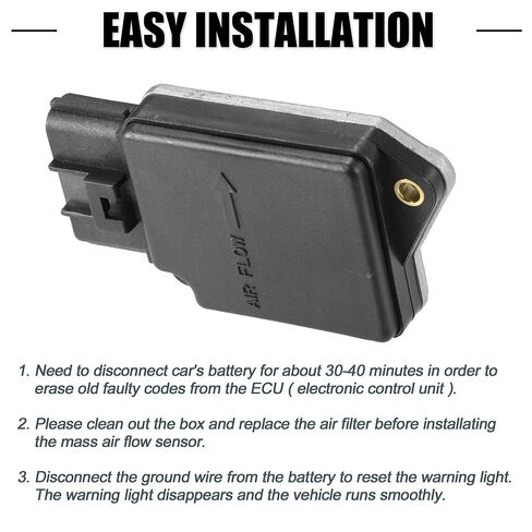 uxcell Car Mass Airflow Sensor No.F67F12B579EA for FORD Aerostar 1996-1997 V6 3LGAS for FORD Escort 1996-1996 L4 1.8LGAS for FORD Escort 1996-1996 L4 1.9LGAS in Saudi Arabia