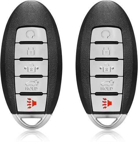 2 بديل بدون مفتاح لـ 2017 2018 2019 2020 Nissan Rogue Key Fob التحكم عن بعد KR5S180144106 5 أزرار 433 ميجا هرتز in Saudi Arabia
