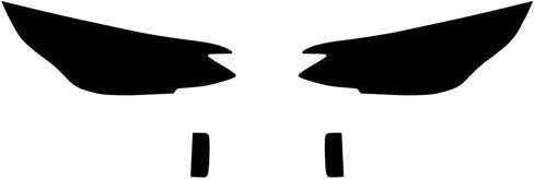 Rvinyl Headlight Tint Covers Compatible with Subaru Outback 2020-2025 - Blackout Smoke in Saudi Arabia