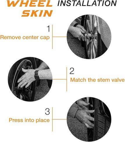 مجموعة غطاء عجلة من الكروم مقاس 18 بوصة مصنوعة لسيارة شيفروليه سيلفرادو 1500 LT (2019-2022)، تاهو LS/LT (2021-2024)، سوبربان LS (2021-2024) | غطاء غطاء بلاستيك ABS متين | يناسب مباشرة عجلة OEM in Kuwait