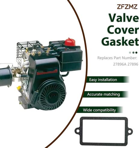 Replacement Valve Cover Gasket 27896A 27896 Fits Tecumseh V40-60 H40-80 HM70-100 VH40-70 Engines (5 Pack) in Kuwait